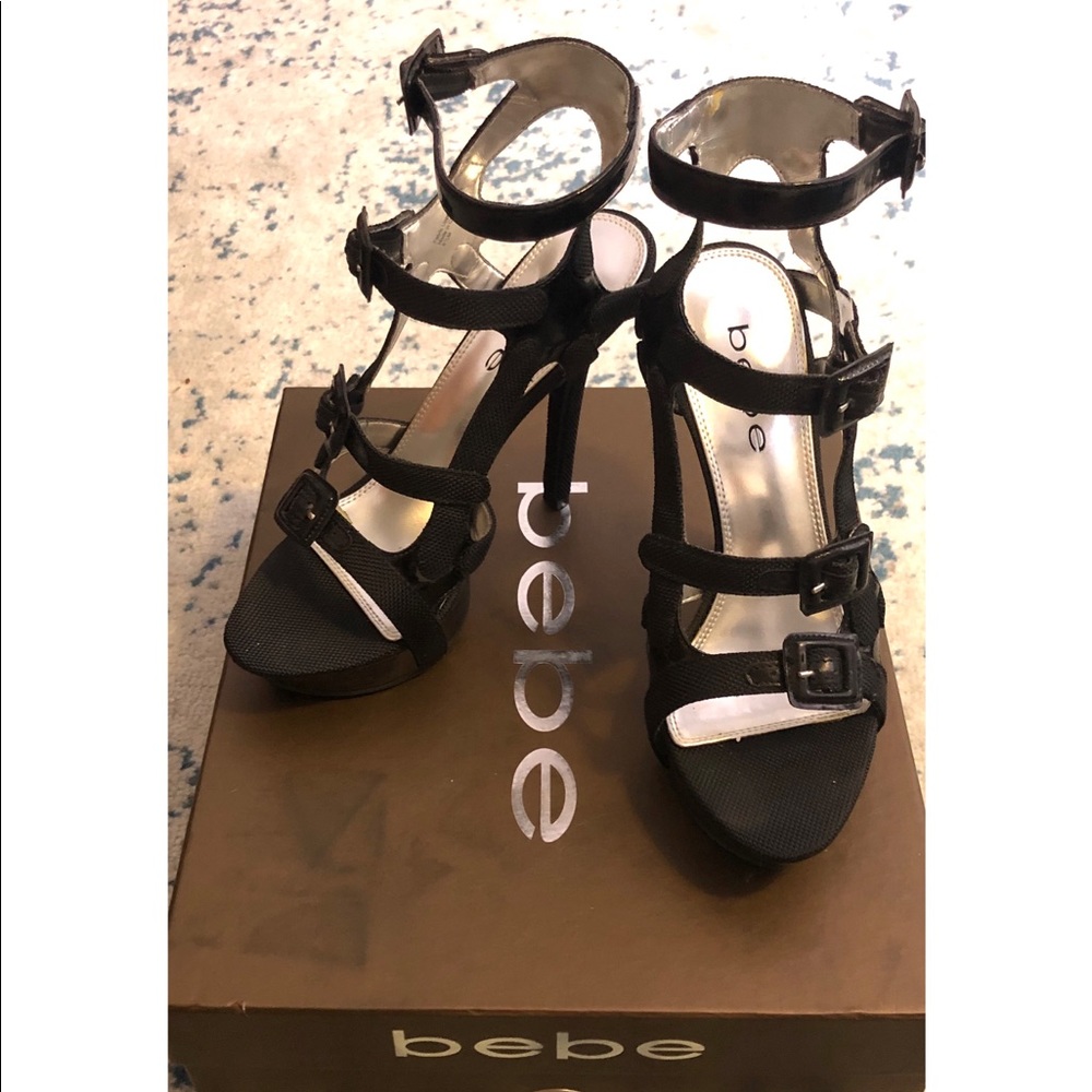 Bebe Battista Strappy Heels offers welcome!